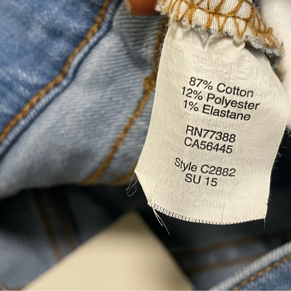 J. Crew Jeans Women's Boyfriend Straight Leg Mid Rise Stretch NWT Sz 25 C2882
